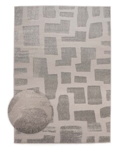 Dywan skandynawski - Contour Stone szary - overzicht