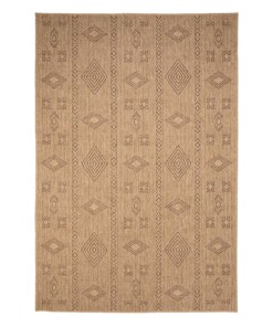 Dywan zewnętrzny jutowy - Boho Bliss beż/brązowy - overzicht Dywan zewnętrzny jutowy - Boho Bliss beż/brązowy - overzicht