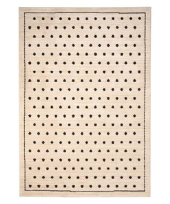 Dywan w kropki - Fancy Dots kremowy - overzicht Dywan w kropki - Fancy Dots kremowy - overzicht