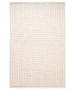 Dywan japandi - Knit Refine biały - overzicht