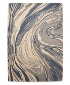 Dywan marmurowy - Weave Marble szary/niebieski - overzicht, thumbnail