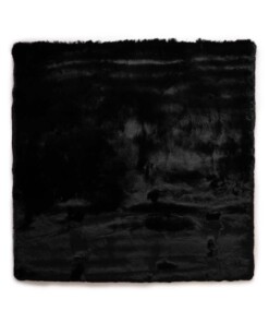 Dywan puszysty kwadratowy - Comfy Deluxe czarny - overzicht