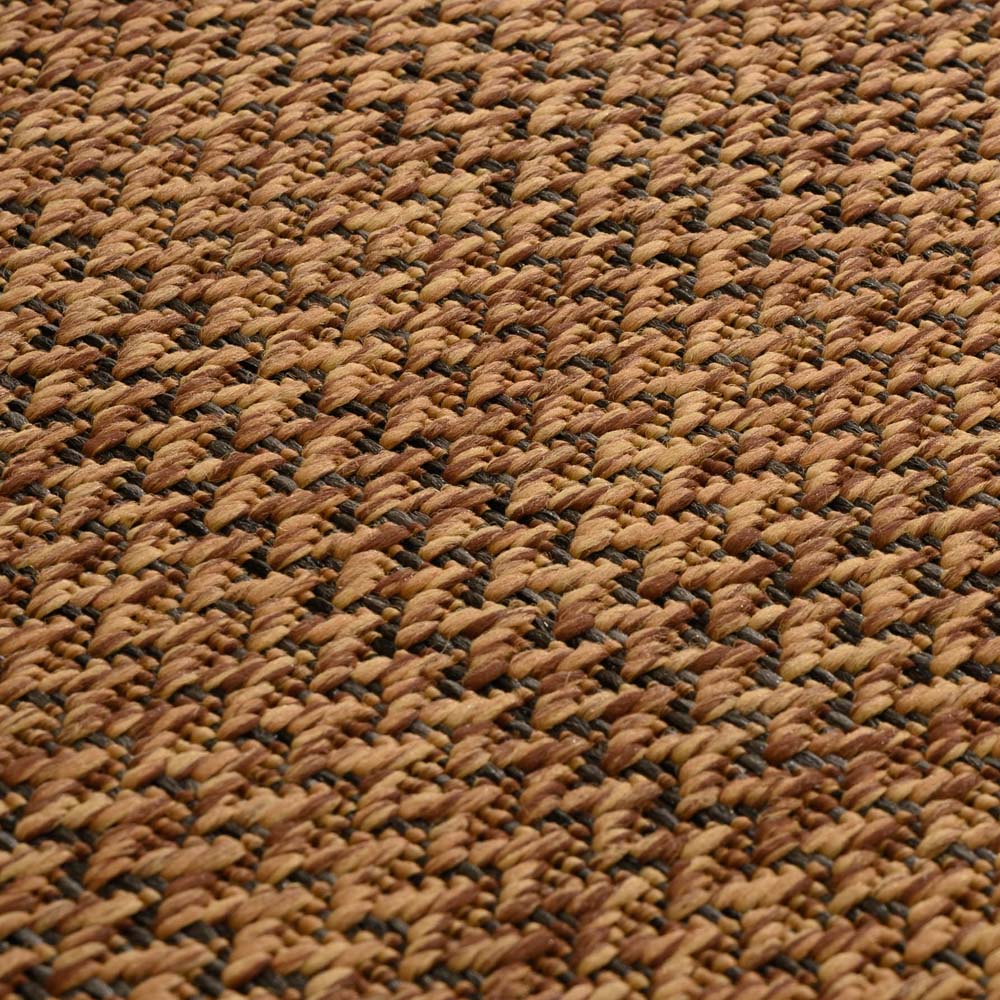 Dywan zewnętrzny - Horizon Bay beż/brązowy - close up Dywan zewnętrzny - Horizon Bay beż/brązowy - close up