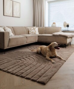 Dywan puszysty - Carvy taupe Dywan puszysty - Carvy taupe
