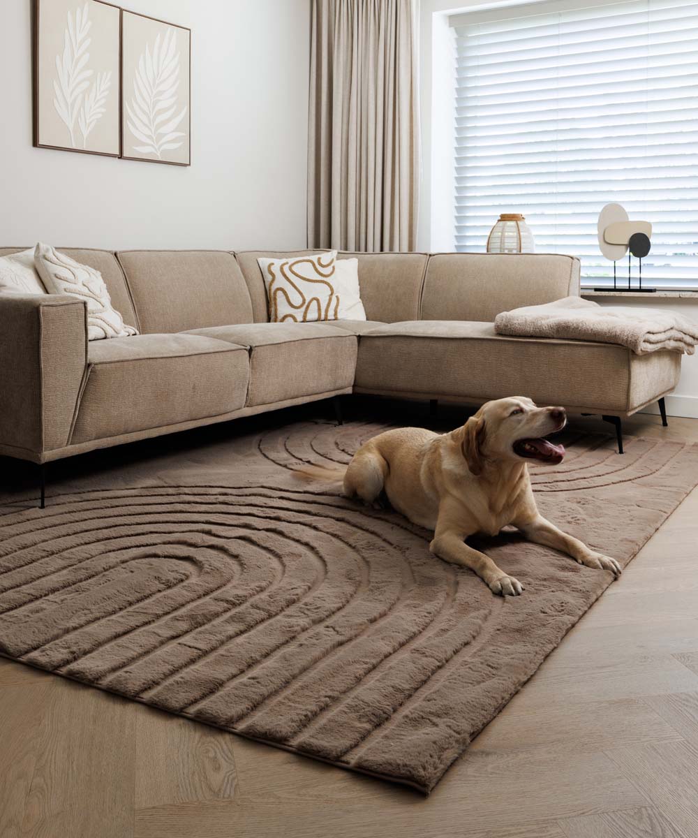 Dywan puszysty - Carvy taupe Dywan puszysty - Carvy taupe