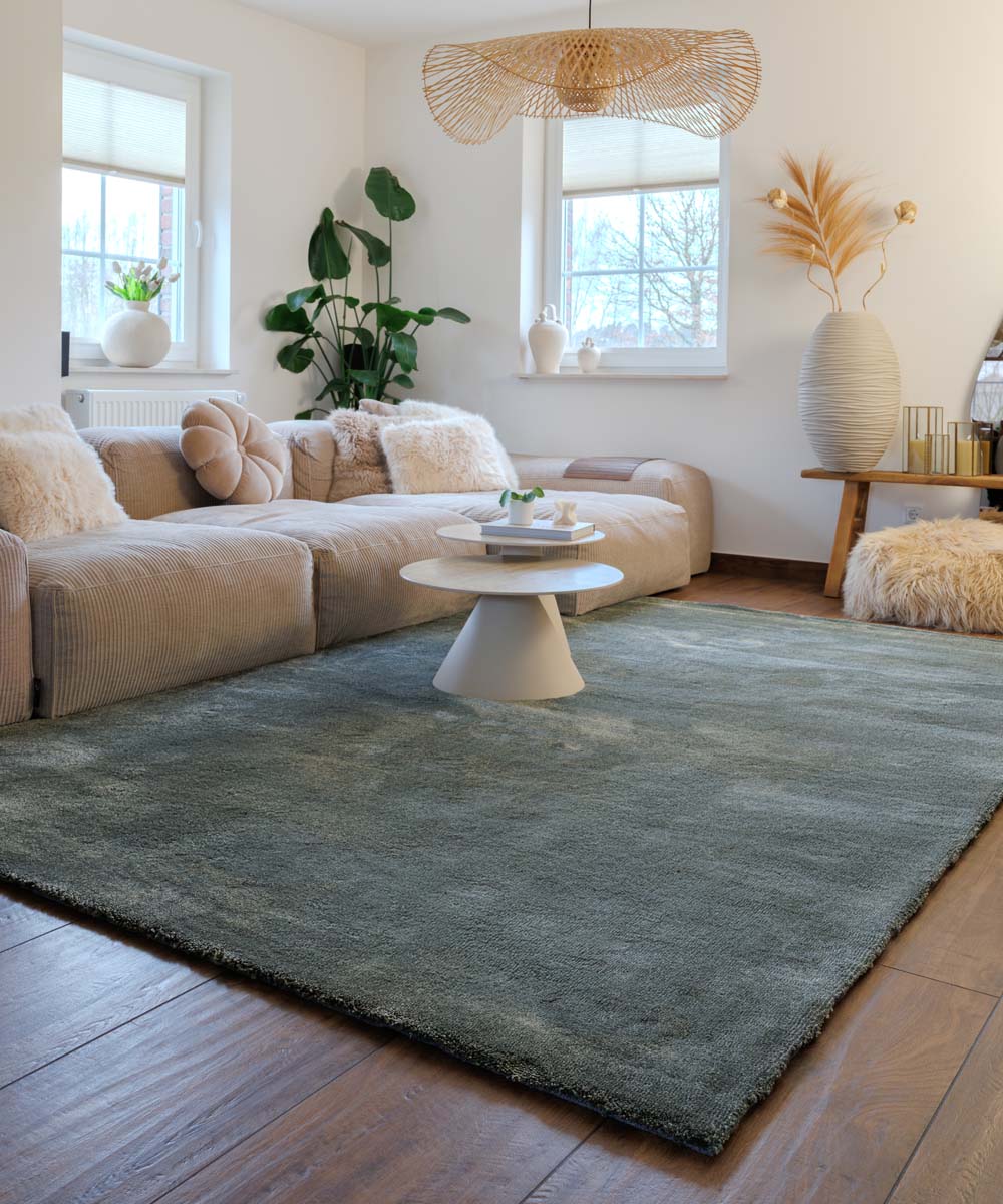 Dywan do prania w pralce - Clean Prestige zielony - sfeer Dywan do prania w pralce - Clean Prestige zielony - sfeer