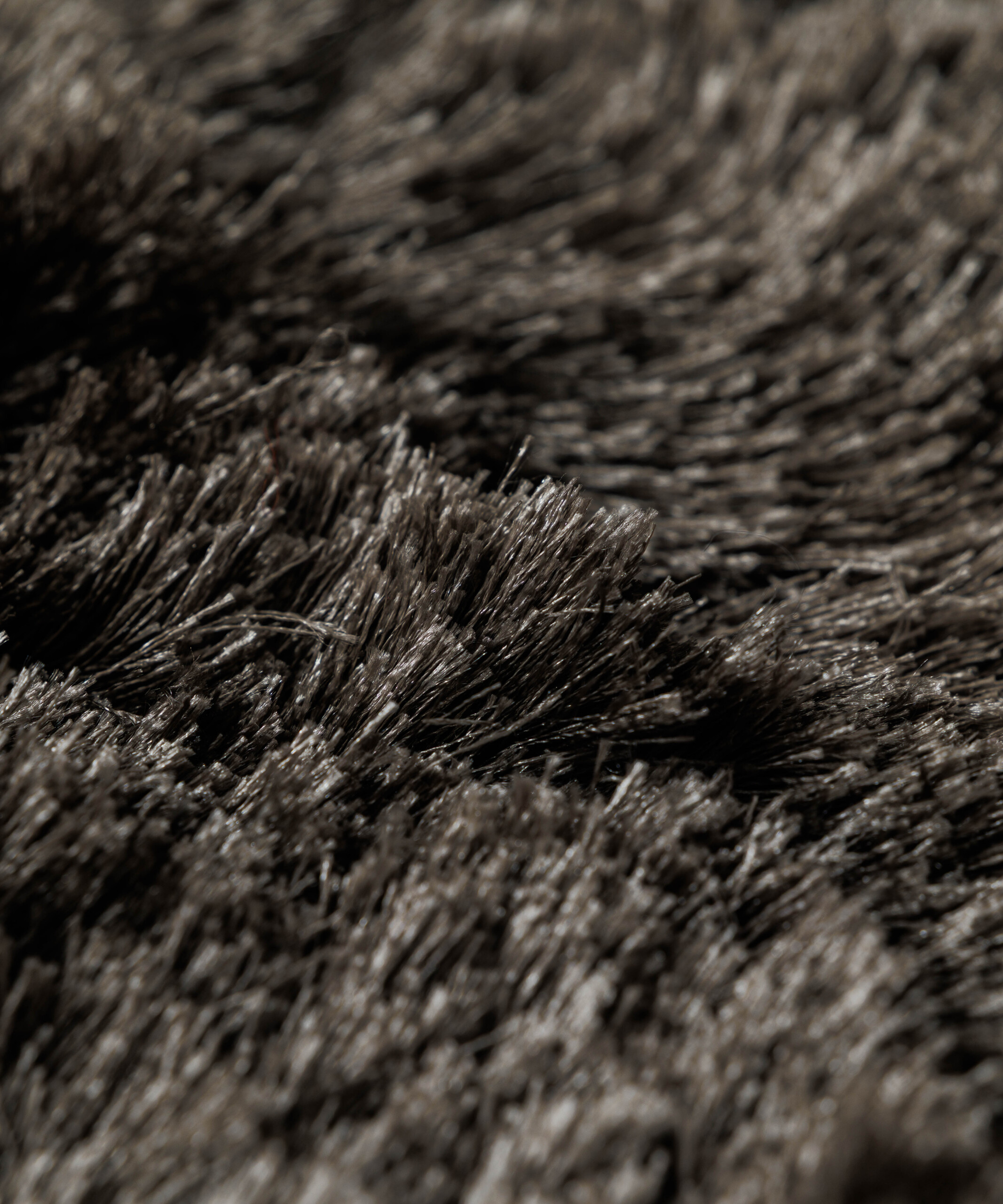 Dywan welurowy - Auréa taupe - close up Dywan welurowy - Auréa taupe - close up