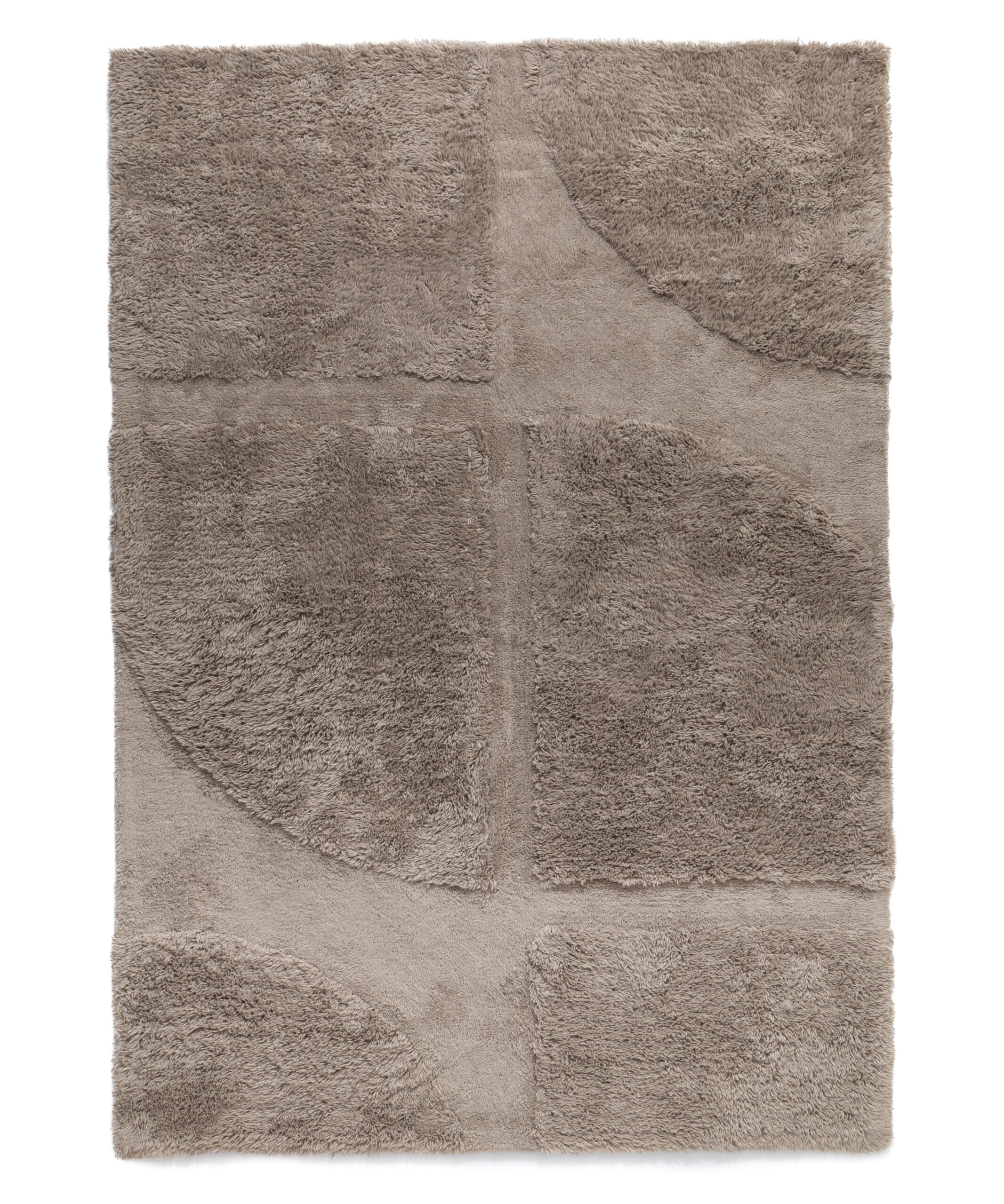 Dywan designerski - Tjørne Elv taupe - overzicht Dywan designerski - Tjørne Elv taupe - overzicht