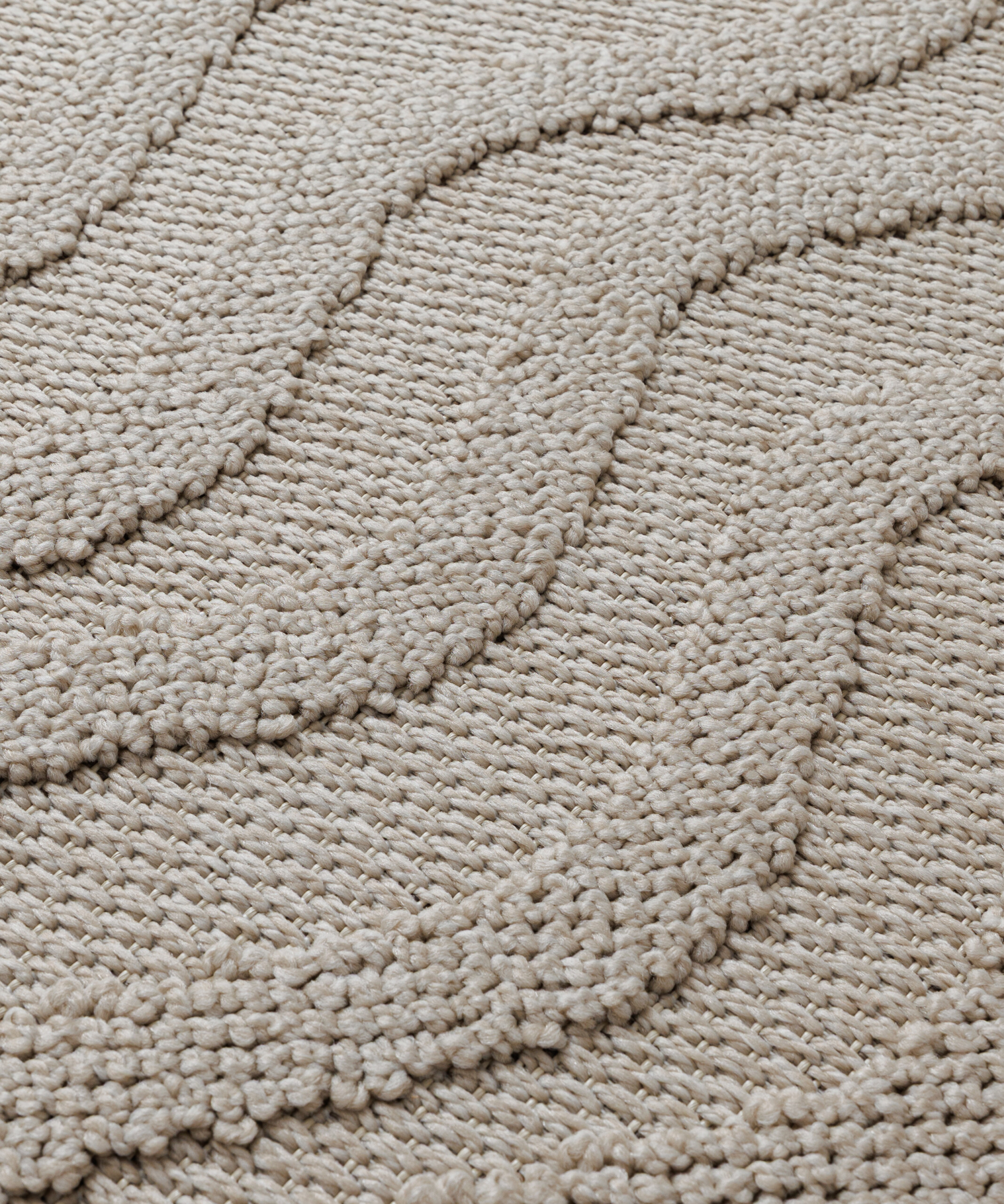 Dywan zewnętrzny - Dunor Ripple beżowy - close up Dywan zewnętrzny - Dunor Ripple beżowy - close up
