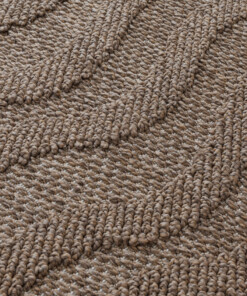 Dywan zewnętrzny - Dunor Ripple brązowy - close up, thumbnail Dywan zewnętrzny - Dunor Ripple brązowy - close up, thumbnail