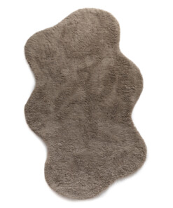 Dywan o organicznym kształcie - Tjørne Swell taupe - overzicht