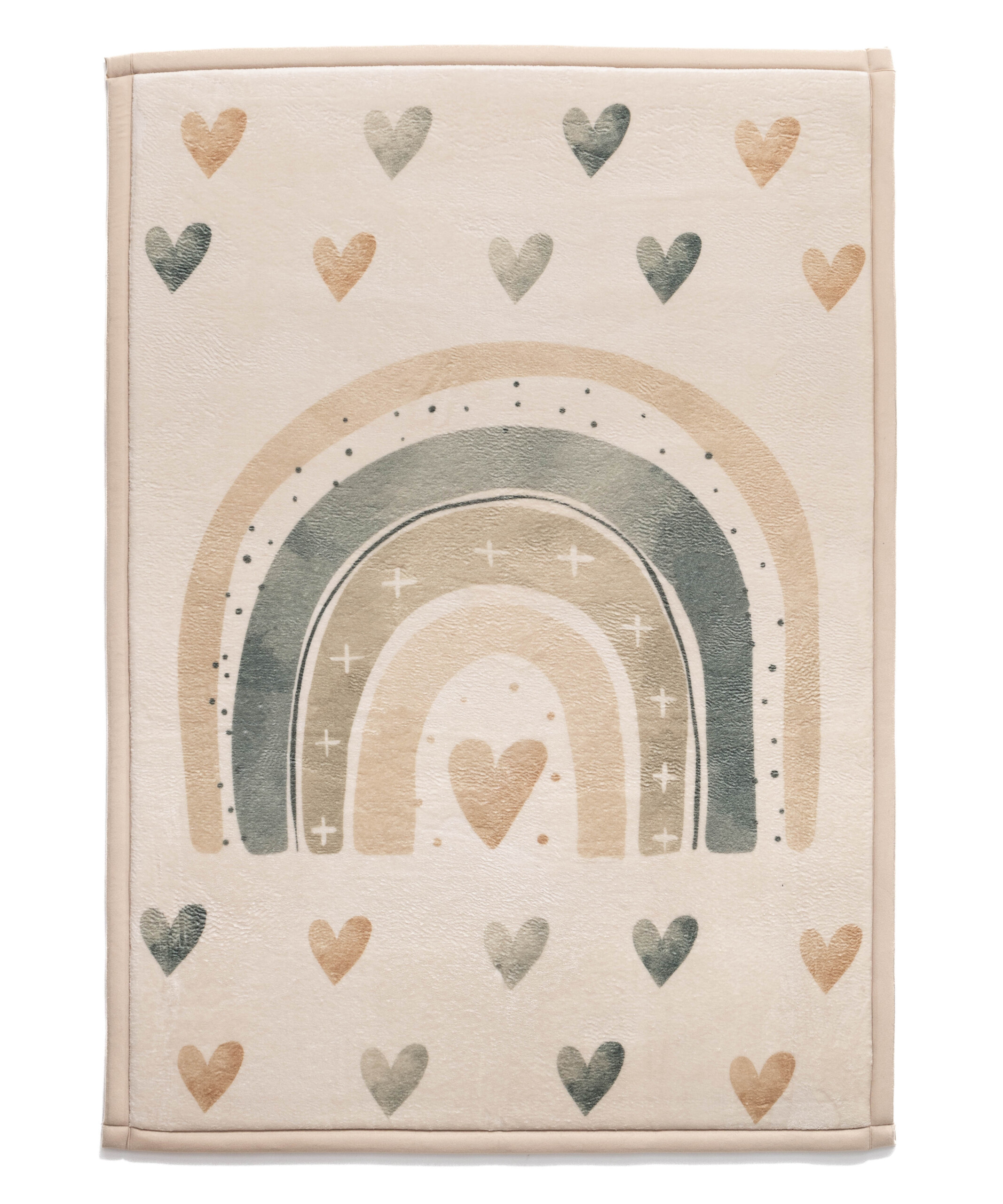 Dywan do zabawy - Pluffy Heart krem/multi - overzicht Dywan do zabawy - Pluffy Heart krem/multi - overzicht