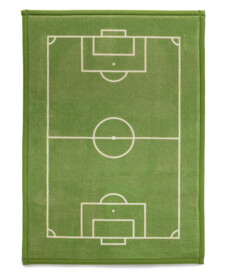 Dywan do zabawy - Pluffy Soccer Field zielony - overzicht, thumbnail