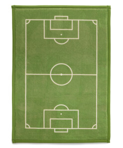 Dywan do zabawy - Pluffy Soccer Field zielony - overzicht