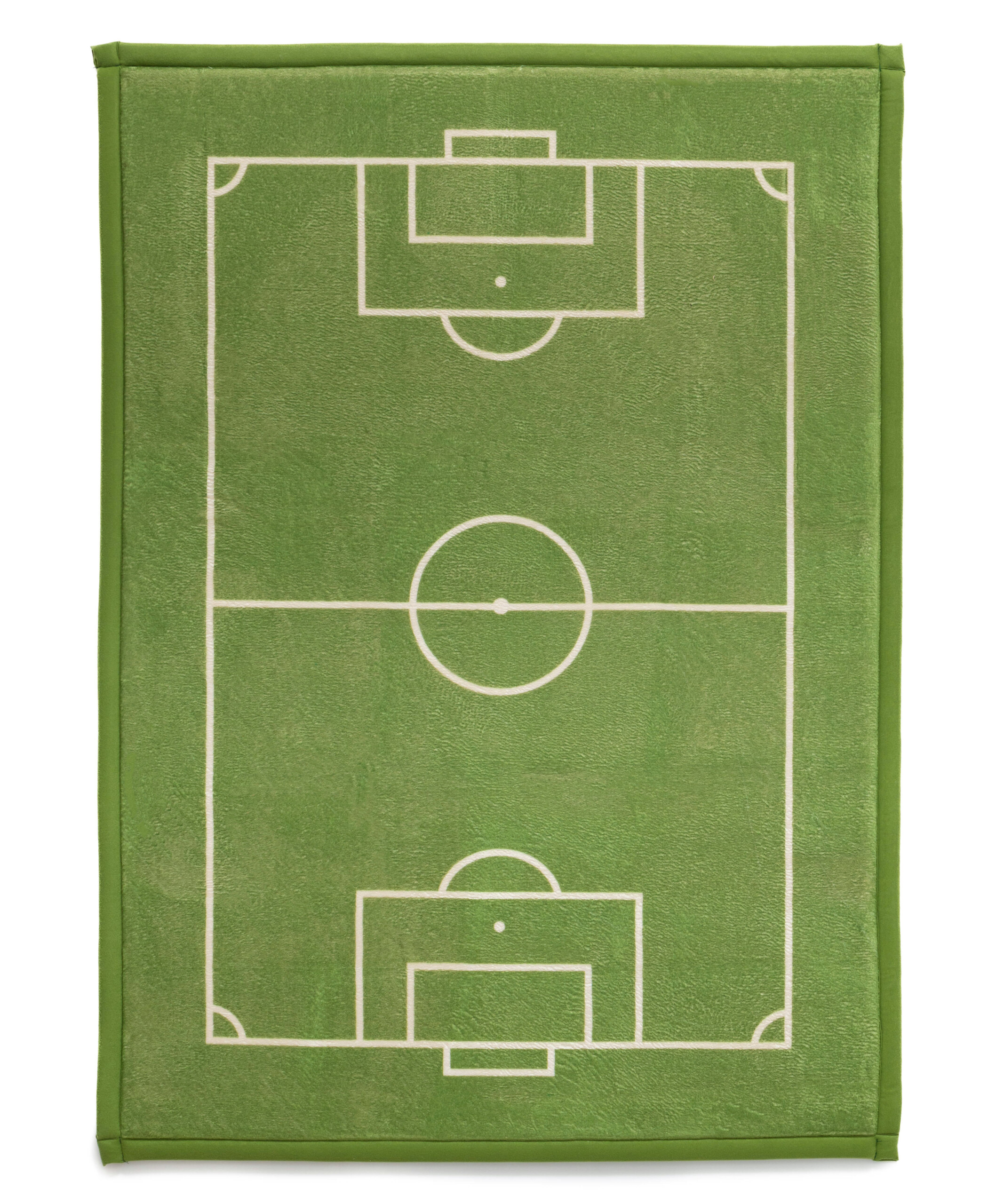 Dywan do zabawy - Pluffy Soccer Field zielony - overzicht Dywan do zabawy - Pluffy Soccer Field zielony - overzicht
