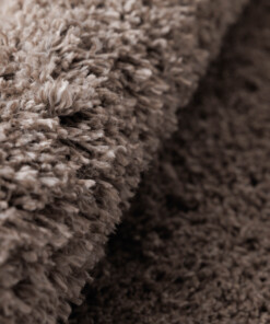 Dywan owalny z długim włosiem - Cozy Shaggy beżowy - close up, thumbnail Dywan owalny z długim włosiem - Cozy Shaggy beżowy - close up, thumbnail