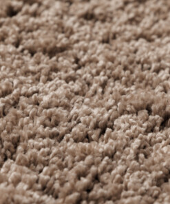 Dywan okrągły z długim włosiem - Shaggy Grand beżowy - close up, thumbnail Dywan okrągły z długim włosiem - Shaggy Grand beżowy - close up, thumbnail