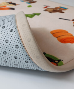Dywan do zabawy - Pluffy Forest animals multi - close up
