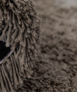 Dywan shaggy - Sveve taupe - close up, thumbnail Dywan shaggy - Sveve taupe - close up, thumbnail