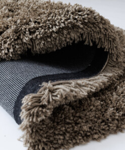 Dywan shaggy - Sveve taupe - close up, thumbnail Dywan shaggy - Sveve taupe - close up, thumbnail