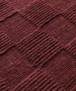 Dywan wełniany - Tavle burgund - close up, thumbnail Dywan wełniany - Tavle burgund - close up, thumbnail
